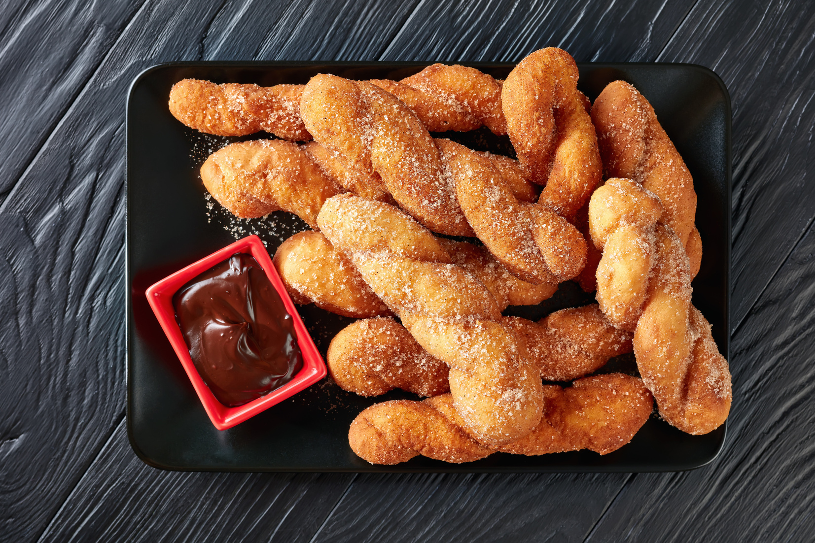 Shakoy or pilipit - deep fried twisted donuts